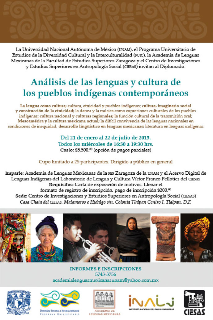 Análisis de las lenguas y cultura de los pueblos indígenas contemporáneos