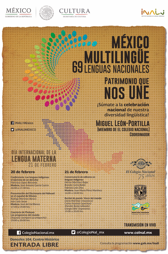 México Multilingüe 69 lenguas nacionales