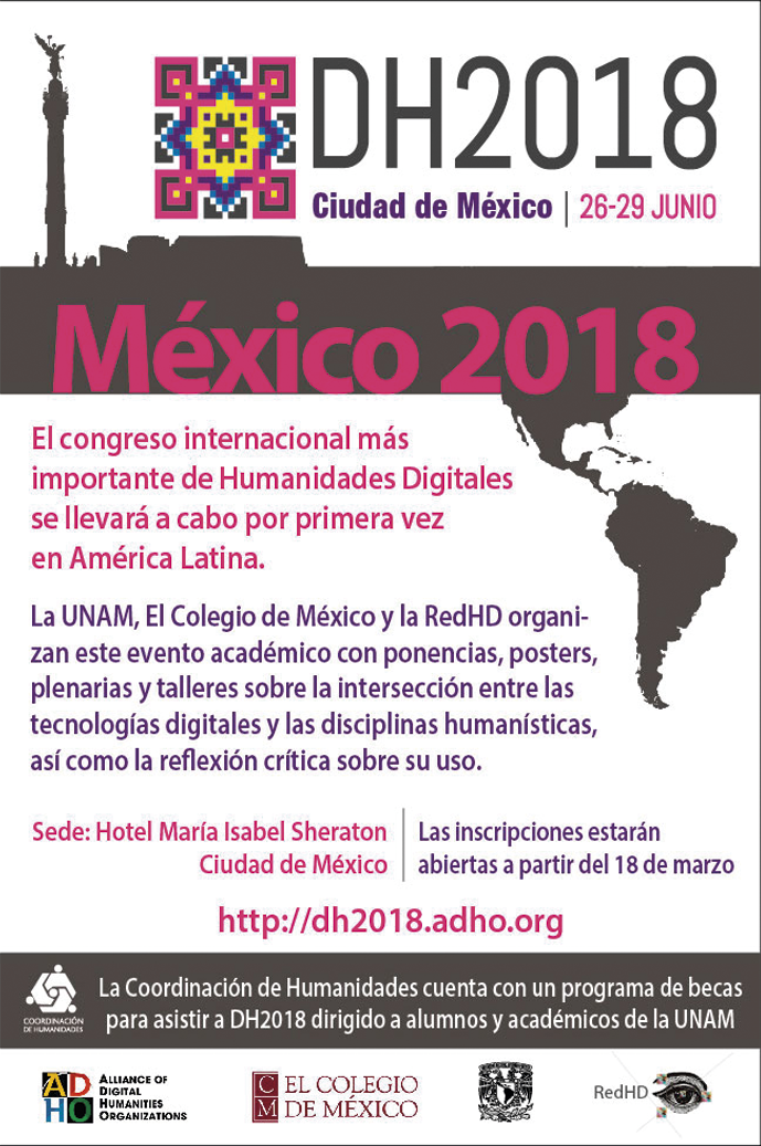 Congreso DH2018 Ciudad de México