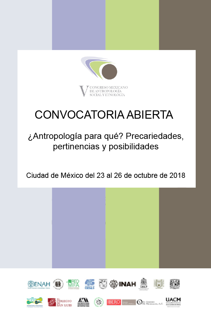 Convocatoria para el V Congreso Mexicano de Antropología Social y Etnología (COMASE)