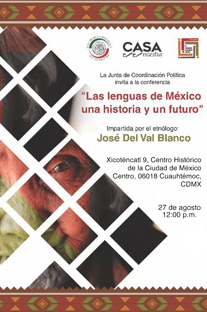 Conferencia: Las lenguas de México una historia y un futuro