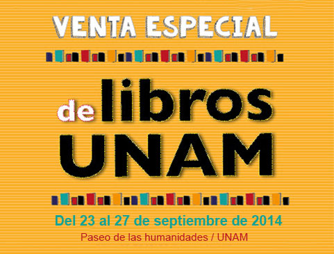 Venta especial de libros UNAM