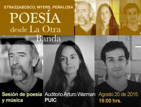 Poesía desde La Otra Banda. Sesión de poesía y música
