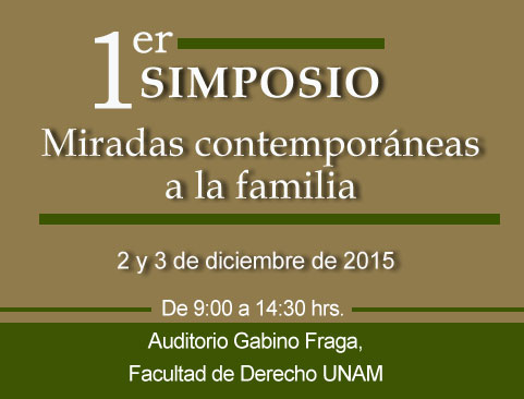 1er Simposio Miradas contemporáneas a la familia