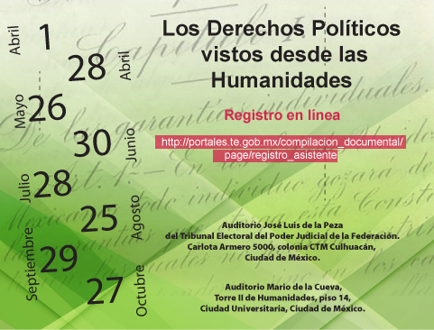 Mesas Redondas: Los Derechos Políticos vistos desde las Humanidades
