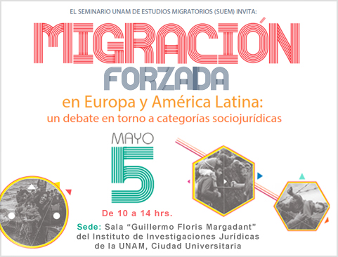 Conferencia y mesa-debate: migración forzada en Europa y América Latina: un debate en torno a categorías sociojurídicas