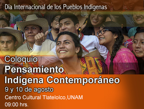 Coloquio Pensamiento indígena contemporáneo