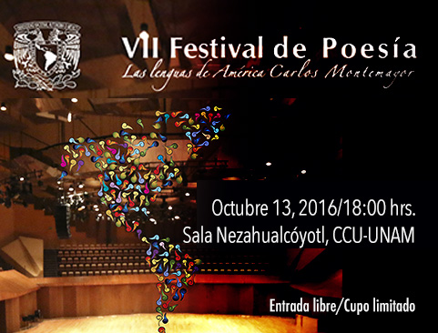 VII Festival de Poesía. Las Lenguas de América Carlos Montemayor