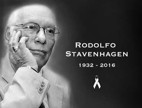 Obituario: Rodolfo Stavenhagen Gruenbaum