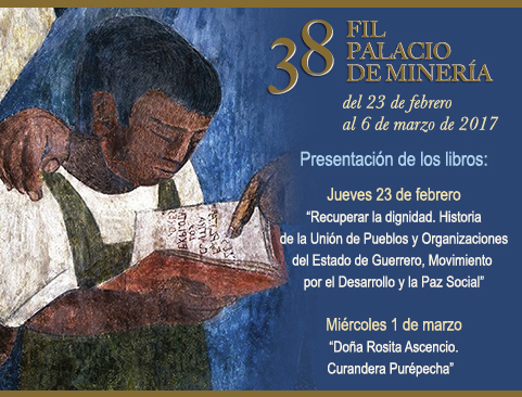 Presentación de las novedades editoriales del PUIC en la XXXVIII Feria Internacional del Libro del Palacio de Minería