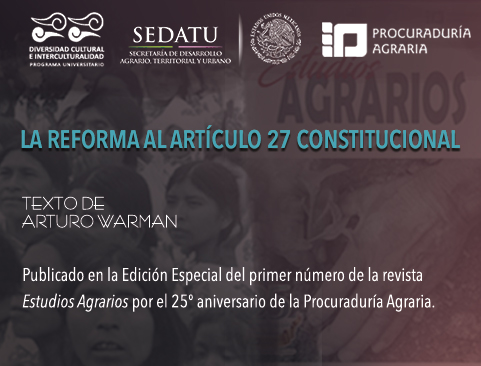 Revista de la Procuraduría Agraria, Edición Especial