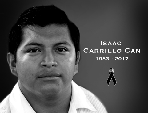 Obituario: Isaac Esau Carrillo Can