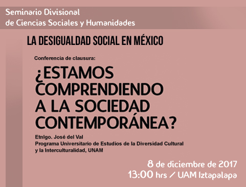 Seminario Divisional de Ciencias Sociales y Humanidades. Conferencia de clausura: ¿Estamos comprendiendo a la sociedad a la sociedad contemporánea?