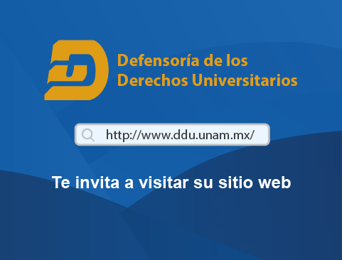Visita el sitio web Defensoría de los Derechos Universitarios