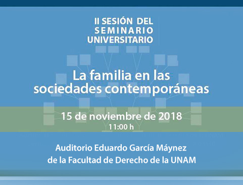II Sesión del Seminario Universitario La familia en las sociedades contemporáneas