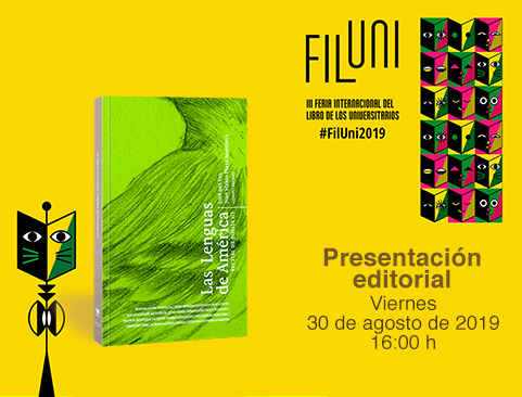Presentación del libro: Las lenguas de América, recital de poesía III en la III Feria Internacional del Libro de los Universitarios – FILUNI
