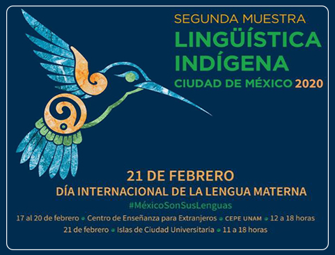 Segunda Muestra Lingüística Indígena. Ciudad de México 2020