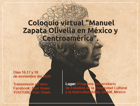 Coloquio virtual Manuel Zapata Olivella en México y Centroamérica