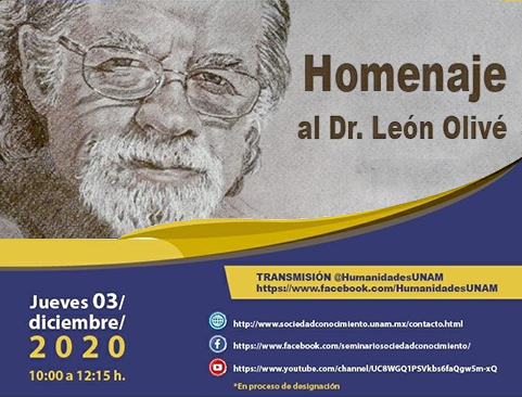 Homenaje al Dr. León Olivé