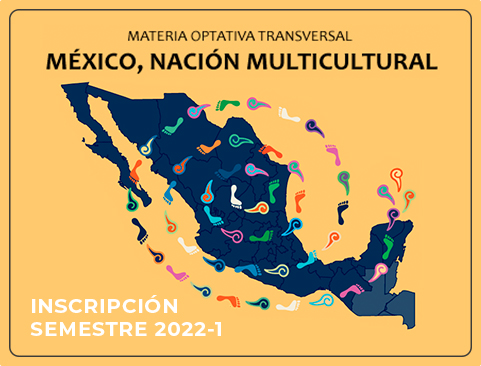 Materia Optativa Transversal México, Nación Multicultural. Semestre 2022-1