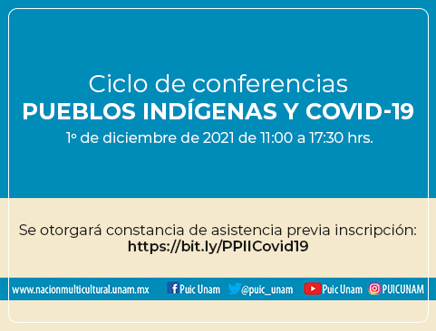 Ciclo de conferencias Pueblos indígenas y COVID-19
