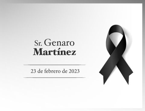 Obituario: Genaro Martínez