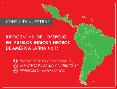 Infografías del despojo en Pueblos Indios y Negros de América Latina No. 1