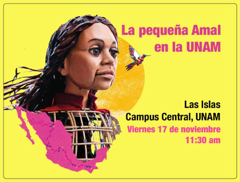 La pequeña Amal en la UNAM