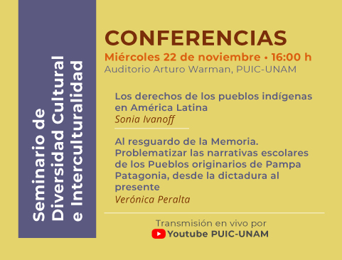 Seminario de Diversidad Cultural e Interculturalidad. Conferencias