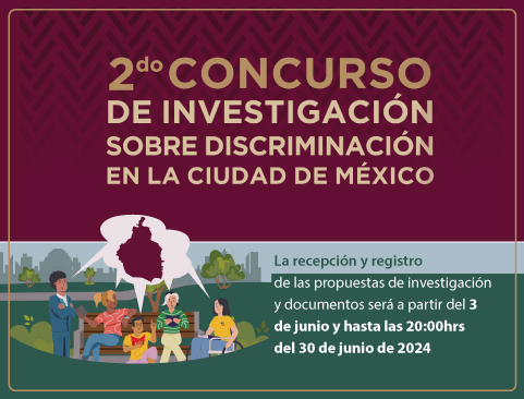 Convocatoria al 2º Concurso de Investigación sobre Discriminación en la Ciudad de México