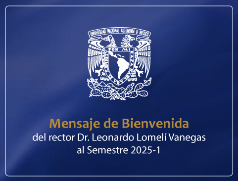 Mensaje de bienvenida del Rector a las y los alumnos de primer ingreso 2024-2025