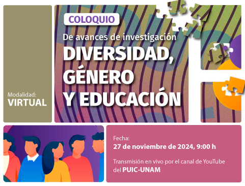 Coloquio de avances de investigación “Diversidad, Género y Educación”