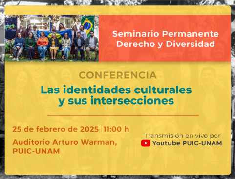 Seminario Permanente Derecho y Diversidad. Sesión: Las identidades culturales y sus intersecciones