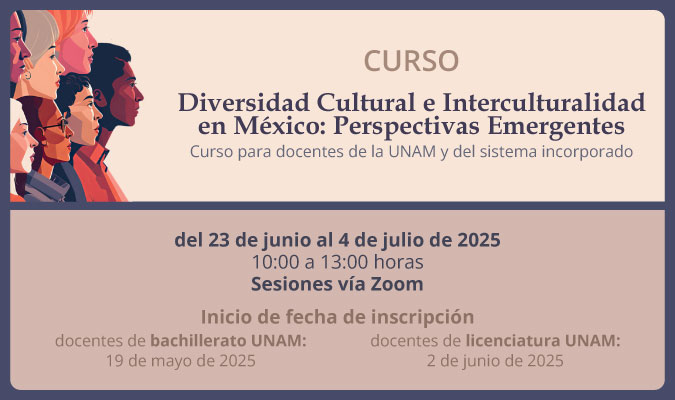 Curso Diversidad Cultural e Interculturalidad en México: Perspectivas Emergentes