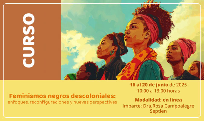 Curso Feminismos negros descoloniales: enfoque, reconfiguraciones y nuevas perspectivas