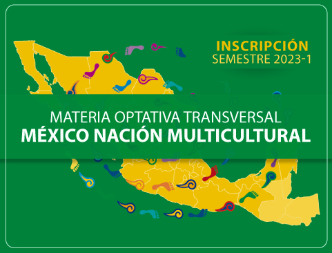 Materia Optativa Transversal México Nación Multicultural. Semestre 2023-1
