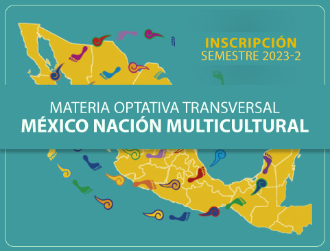 Materia Optativa Transversal México Nación Multicultural. Semestre 2023-2