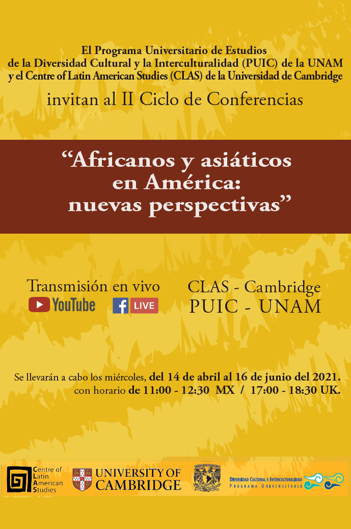 II Ciclo de Conferencias Africanos y Asiáticos en América. Nuevas Perspectivas 