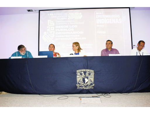 1er Foro de Diálogos sobre Democracia, Justicia y Sociedad: Desde los Pueblos Originarios: Perspectivas Interculturales