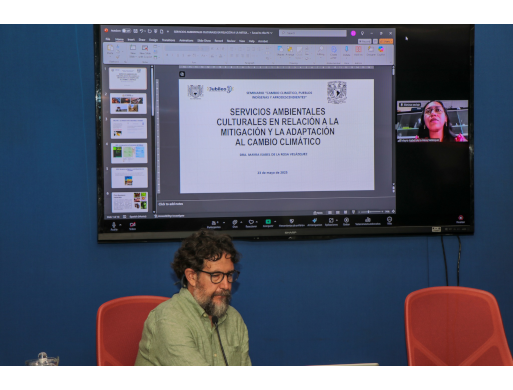 Conferencia “Servicios ambientales culturales en relación a la mitigación y la adaptación al cambio climático”
