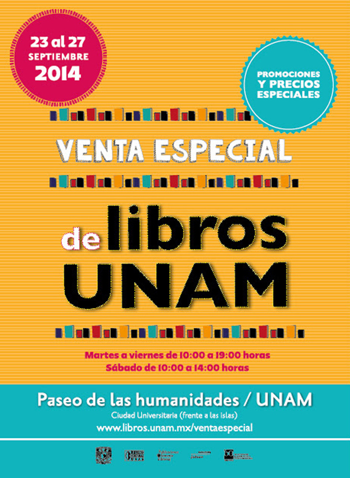 Venta especial de libros UNAM
