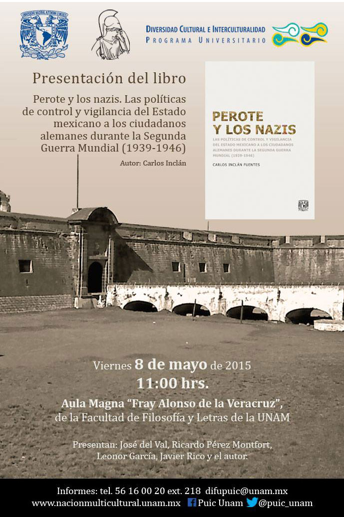 Presentación del libro: Perote y los Nazis
