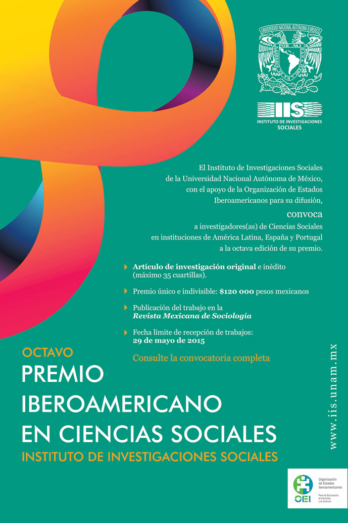 Convocatoria Octavo Premio Iberoamericano en Ciencias Sociales