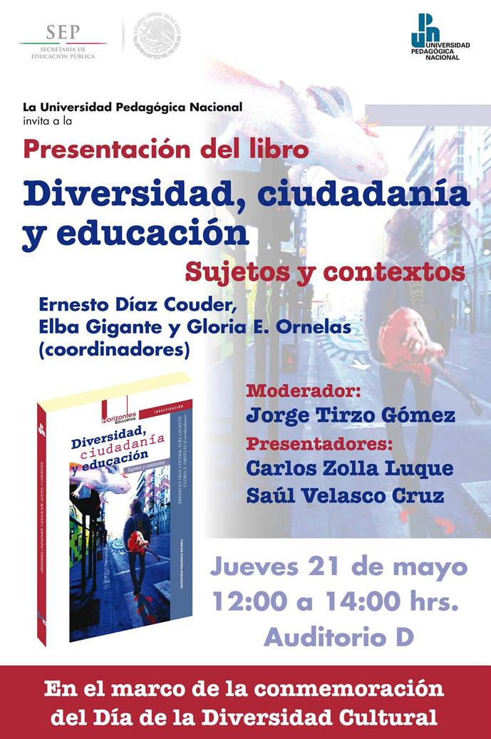 Presentación del libro: Diversidad, ciudadanía y educación
