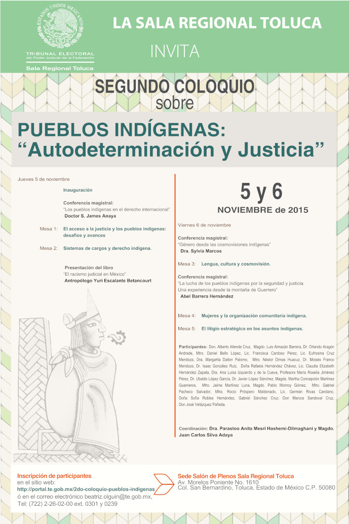 Segundo Coloquio sobre Pueblos Indígenas: Autodeterminación y Justicia