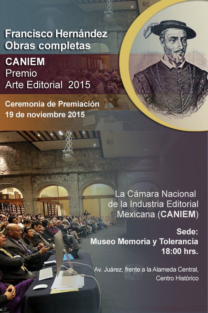 Premio Arte Editorial 2015: Obras completas de Francisco Hernández