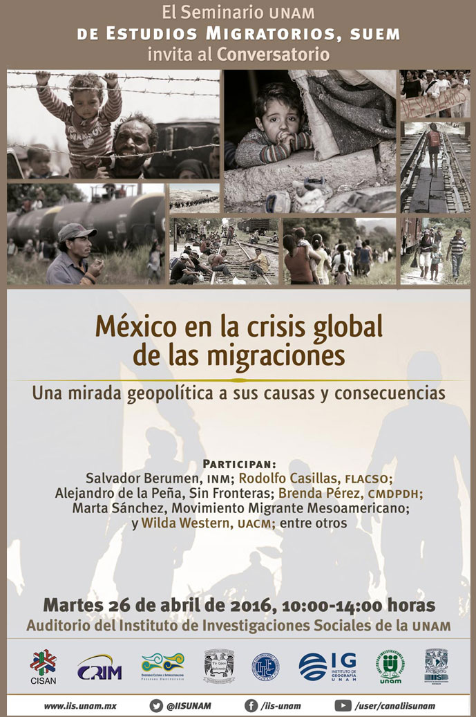 Conversatorio México en la crisis global de las migraciones