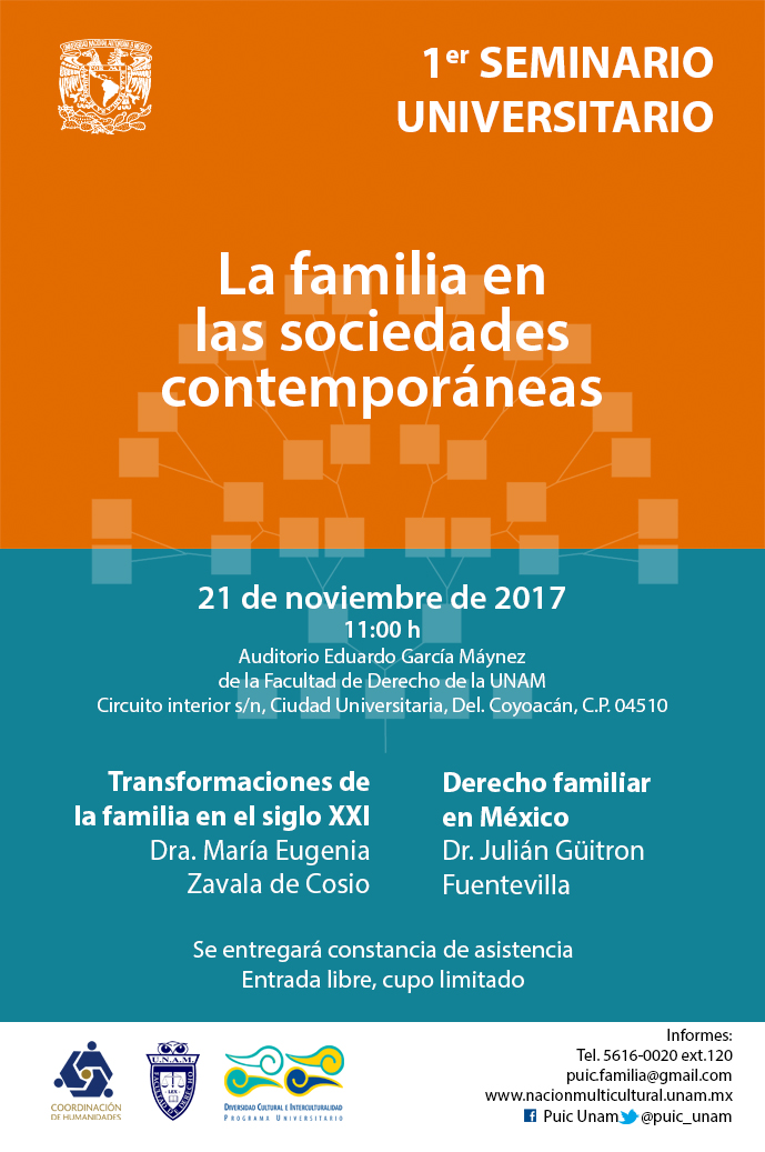 1er Seminario Universitario La familia en las sociedades contemporáneas