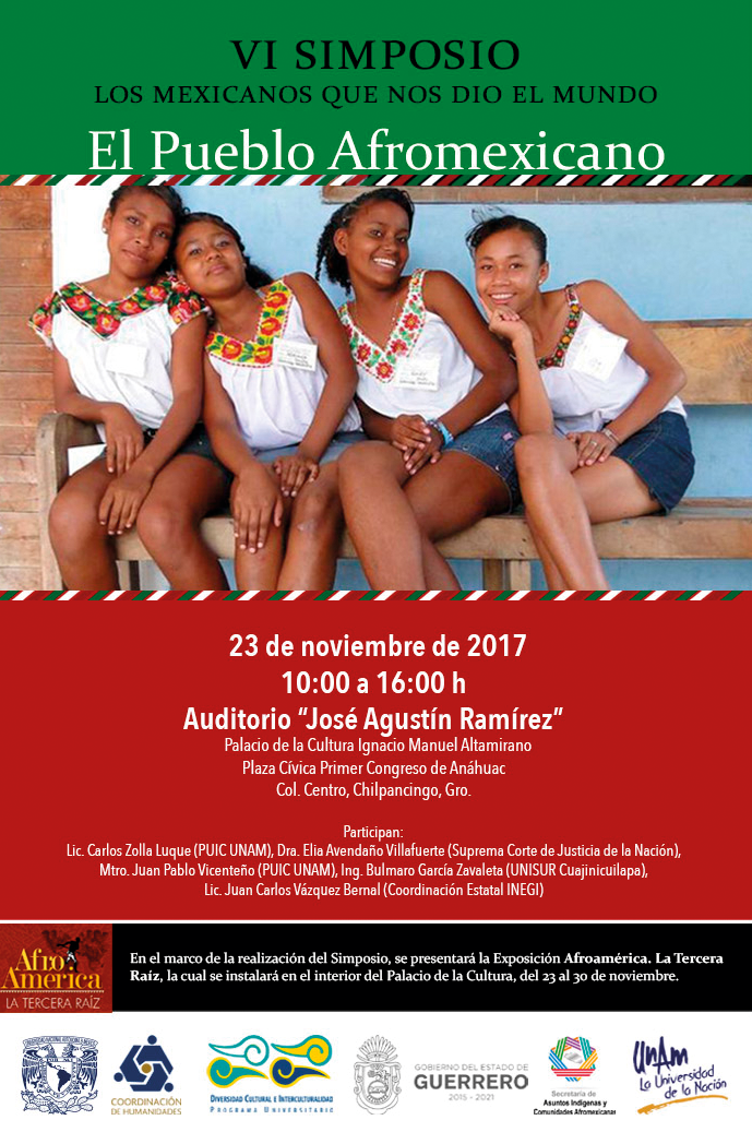 VI Simposio Los mexicanos que nos dio el mundo. El Pueblo Afromexicano