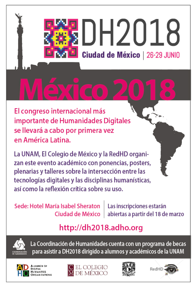 Congreso DH2018 Ciudad de México